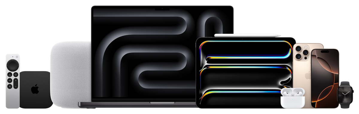 iPhone, iPad, MacBook, Apple Watch, AirPods und weitere Apple Produkte