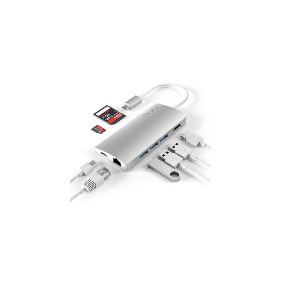 Satechi Multi-Dockingstation Type-C Multi-Port Adapter 4K Ethernet V2