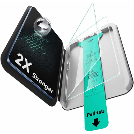 ESR Tempered-Glass Displayschutz (2er Pack) mit UltraFit Aufbringhilfe - iPad