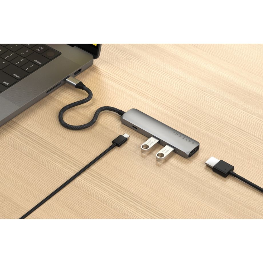 Satechi USB-C 4-in-1 Slim Multiport Adapter