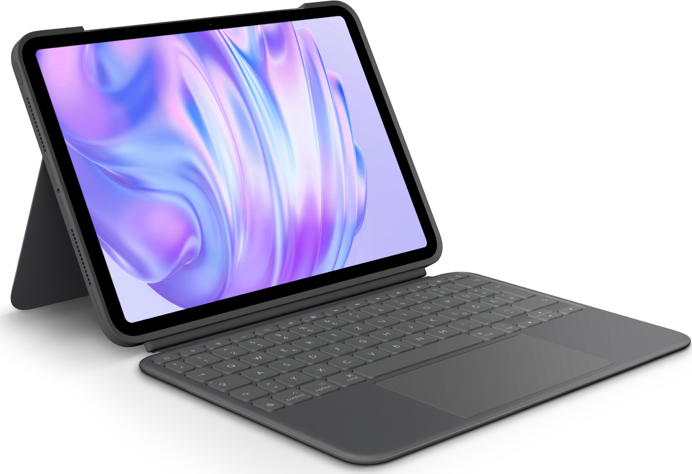 Logitech Combo Touch - iPad Pro - Grafit - Deutsch