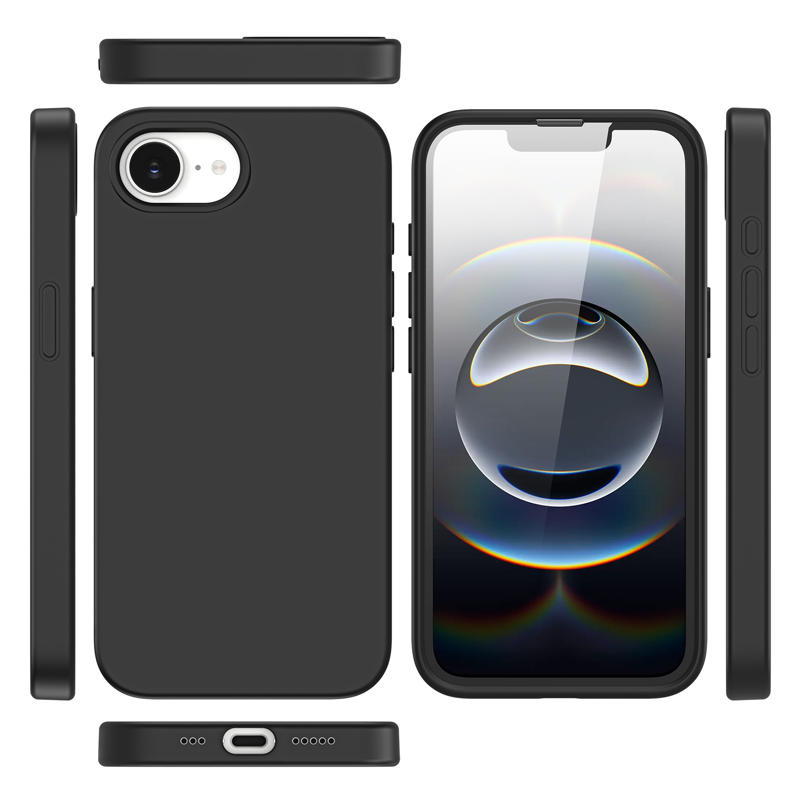 Nevox StyleShell Shock - iPhone 16e - schwarz
