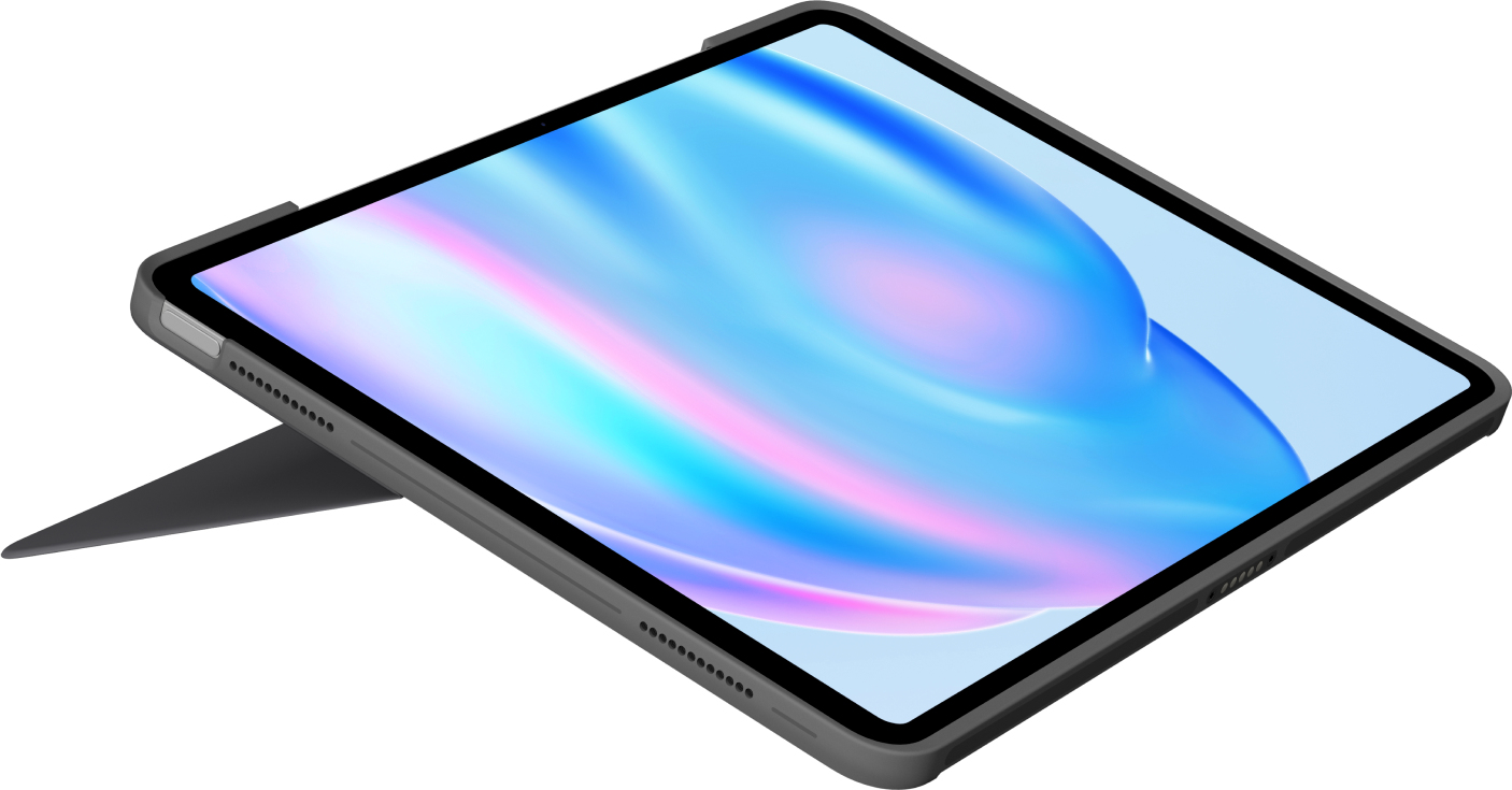 Logitech Combo Touch - iPad Air - Oxford Grey - Deutsch