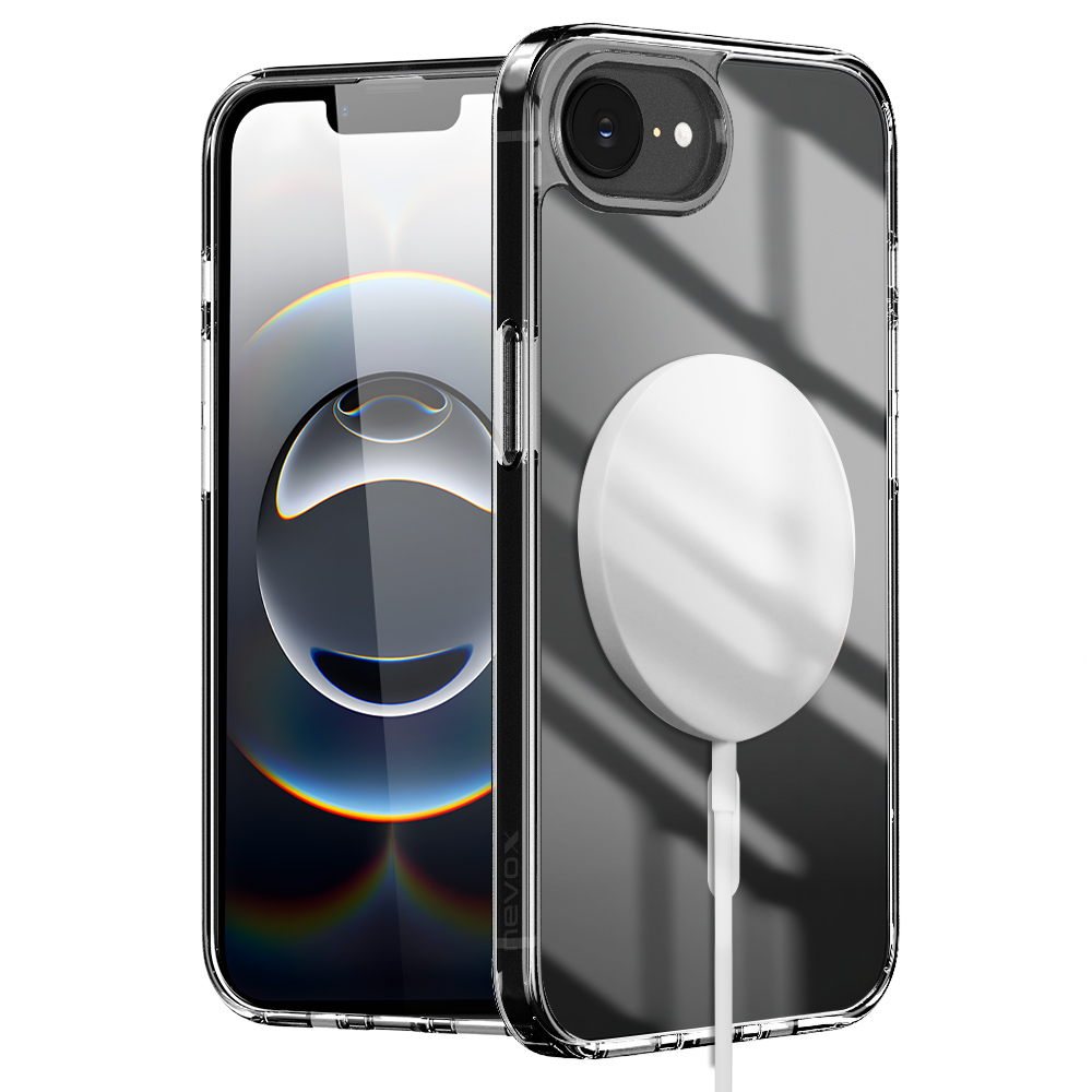 Nevox StyleShell SHOCKFlex - MagSafe-kompatibel - iPhone 16e - transparent