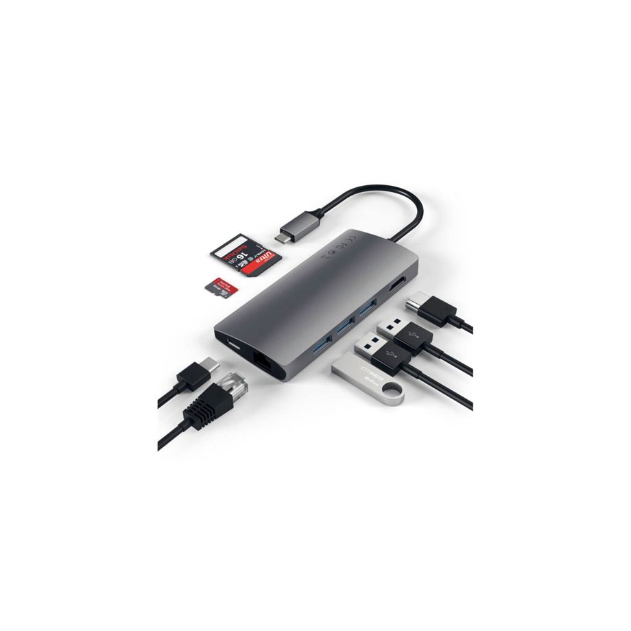 Satechi Multi-Dockingstation Type-C Multi-Port Adapter 4K Ethernet V2