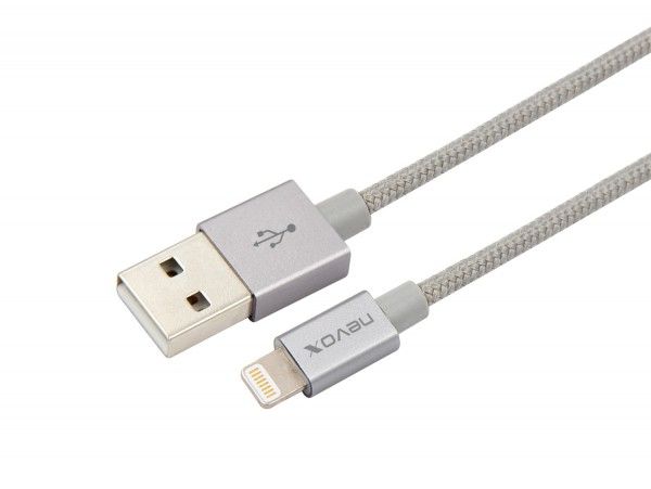 Nevox Lightning auf USB Kabel - geflochten