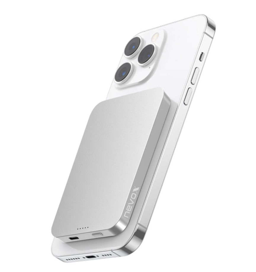 Nevox Wireless Magnetic POWERBANK - 5000mah - MagSafe-kompatibel