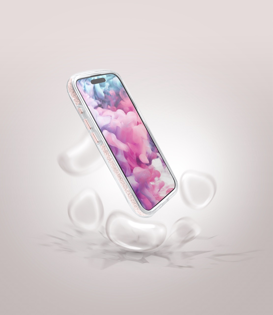 LAUT AERO SPARKLE Case - MagSafe-kompatibel - iPhone 16 Serie