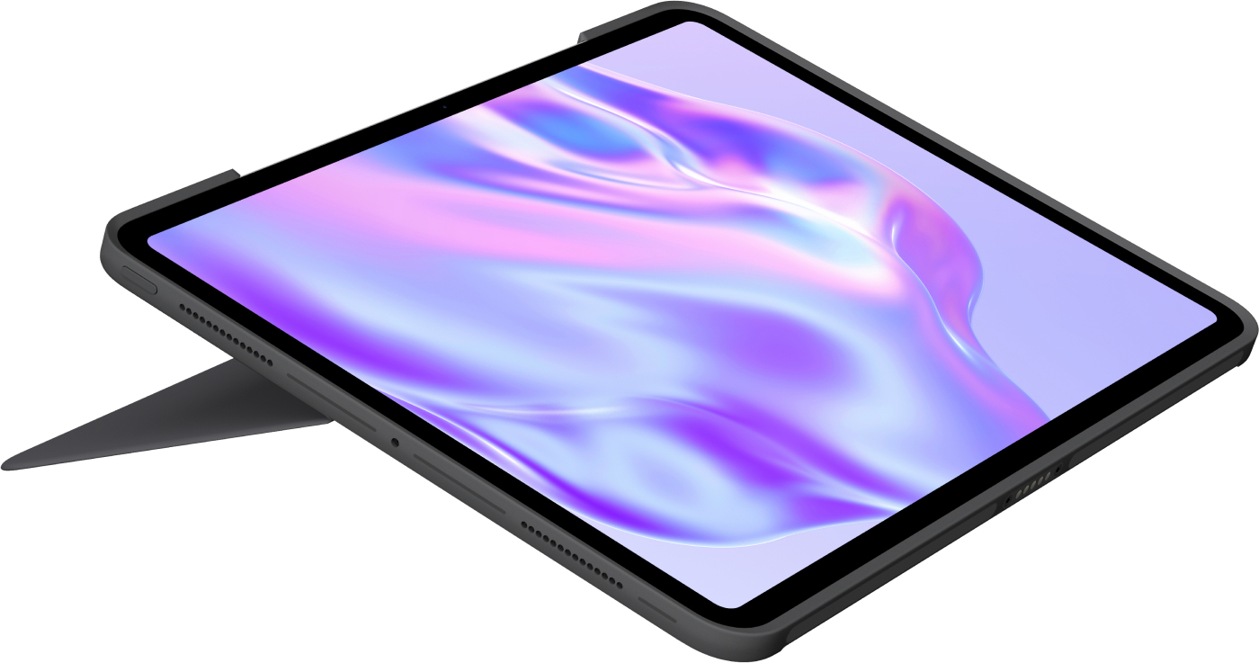 Logitech Combo Touch - iPad Pro - Grafit - Deutsch