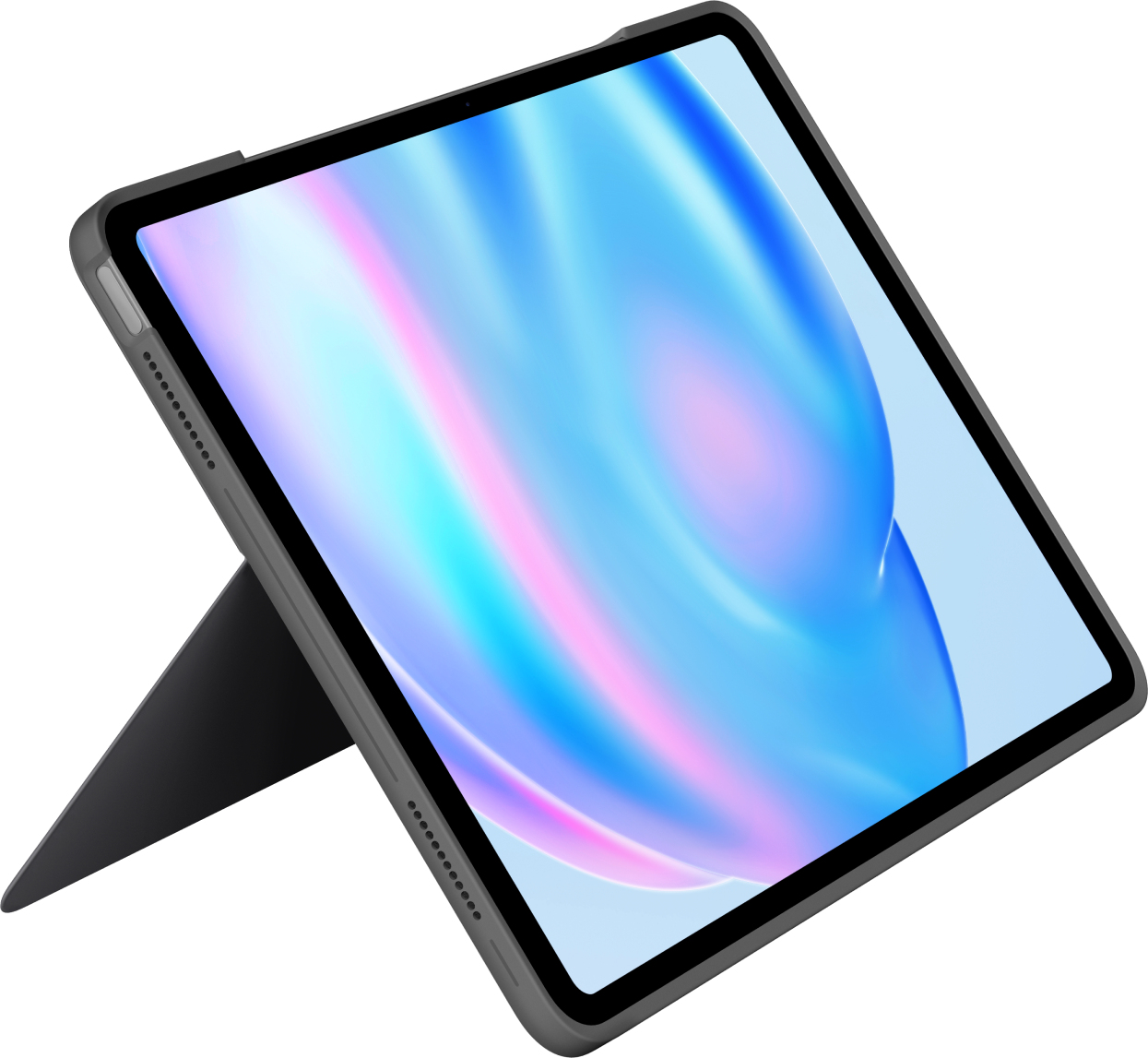 Logitech Combo Touch - iPad Air - Oxford Grey - Deutsch