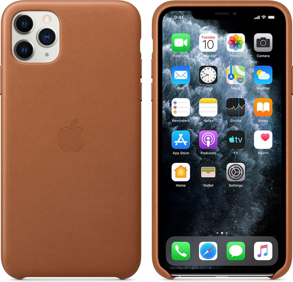 Apple iPhone 11 Pro Max Leather Case - Saddle Brown