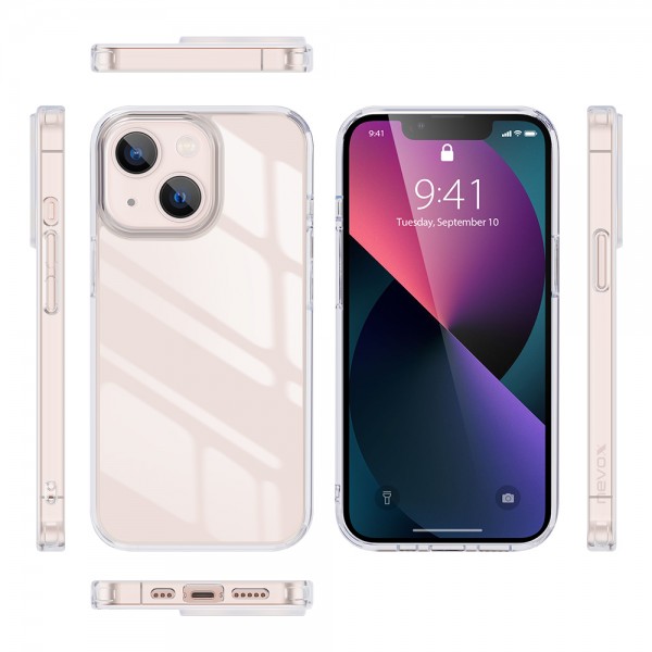 Nevox StyleShell Flex - iPhone 14 Serie - transparent