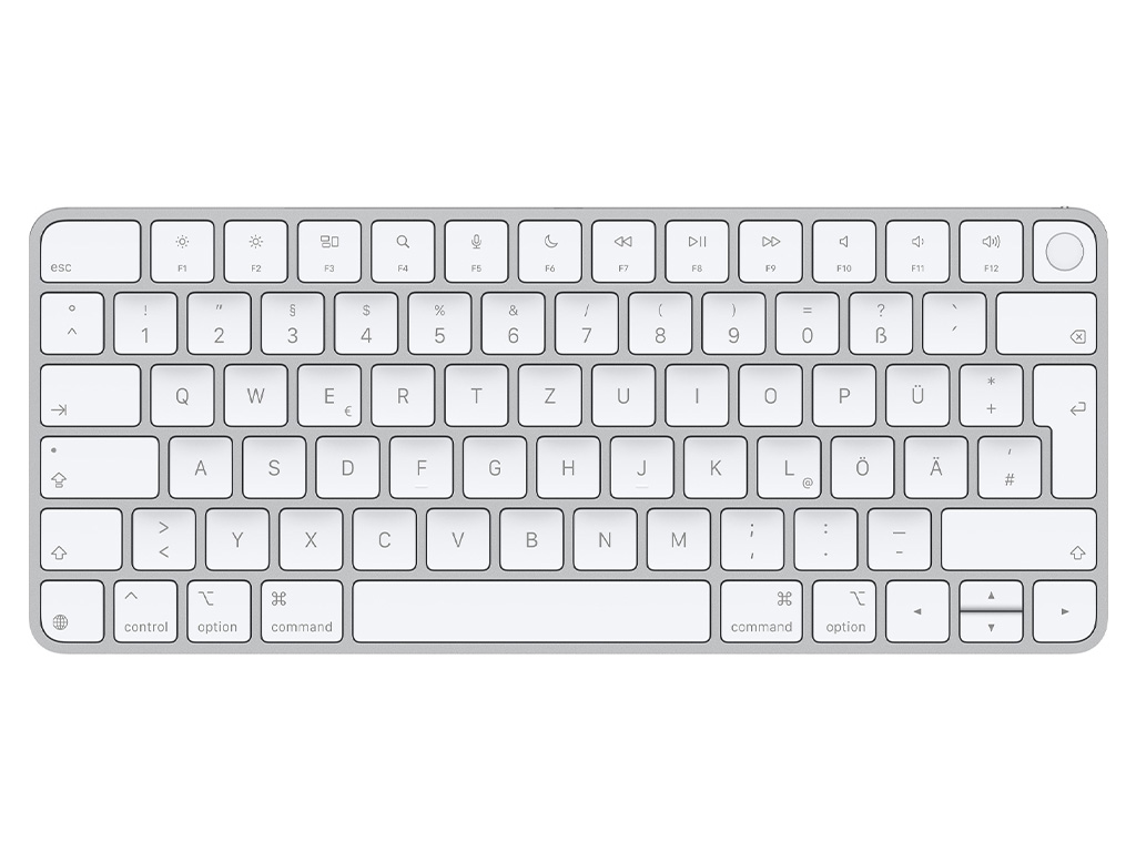 Apple Magic Keyboard mit Touch ID für Mac Modelle mit Apple Chip – Deutsch (USB-C)