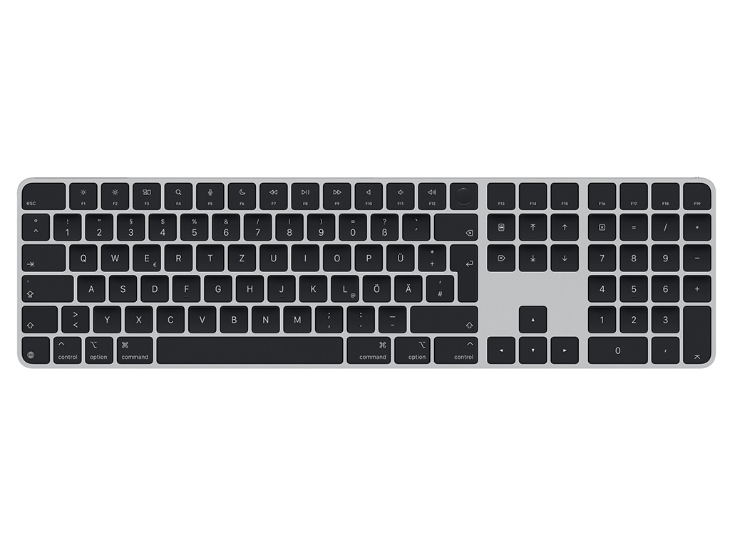 Apple Magic Keyboard mit Touch ID und Ziffernblock für Mac Modelle mit Apple Chip – Deutsch (USB-C)