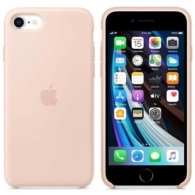 Apple Silikon Case für iPhone 7/8/SE2/3 sandrosa