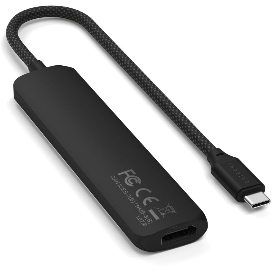 Satechi USB-C 6-in-1 Slim Multiport Adapter mit SD Kartenleser