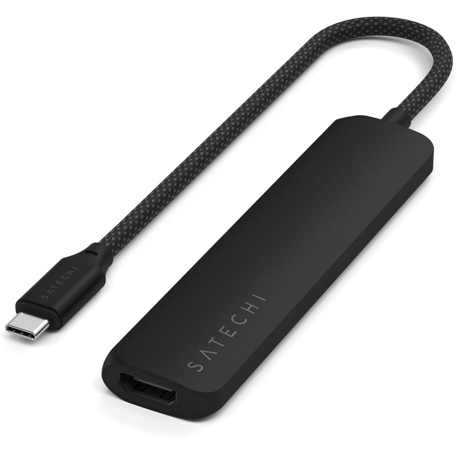 Satechi USB-C 6-in-1 Slim Multiport Adapter mit SD Kartenleser