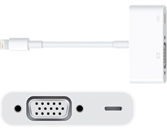 Apple Lightning auf VGA Adapter