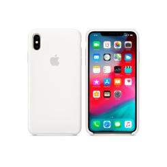 Apple iPhone XS Max Silikon Case - White