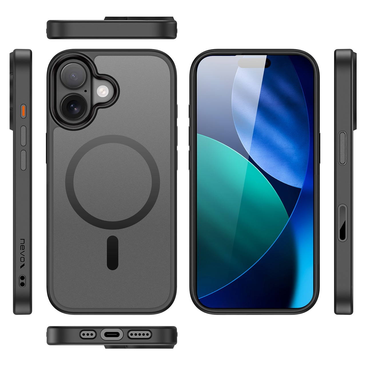 Nevox StyleShell INVISIO Case - MagSafe-kompatibel - iPhone 17 Case